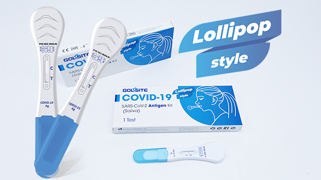 2021 NUEVO COVID-19 kit de antígeno de saliva