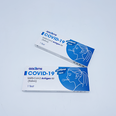 2021 Nueva prueba de saliva de piruleta COVID-19
